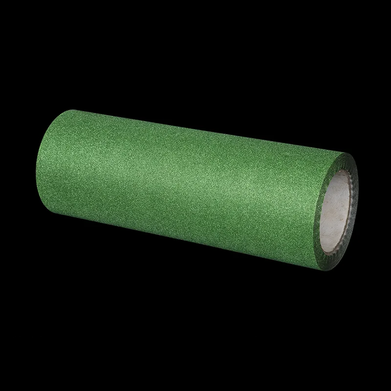 Película de brillo verde