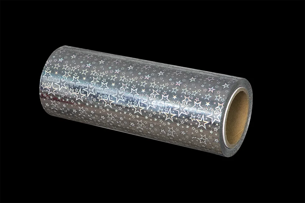 Metalized Sliver Holographic Lamination Film