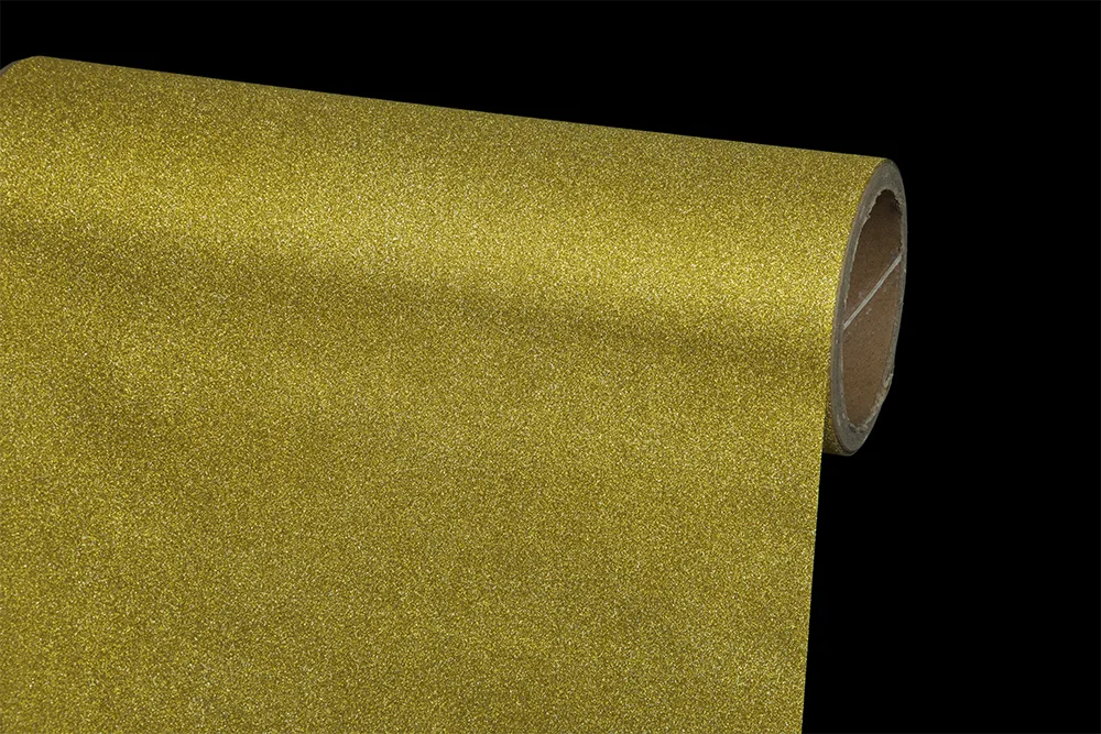 Gold Glitter Film