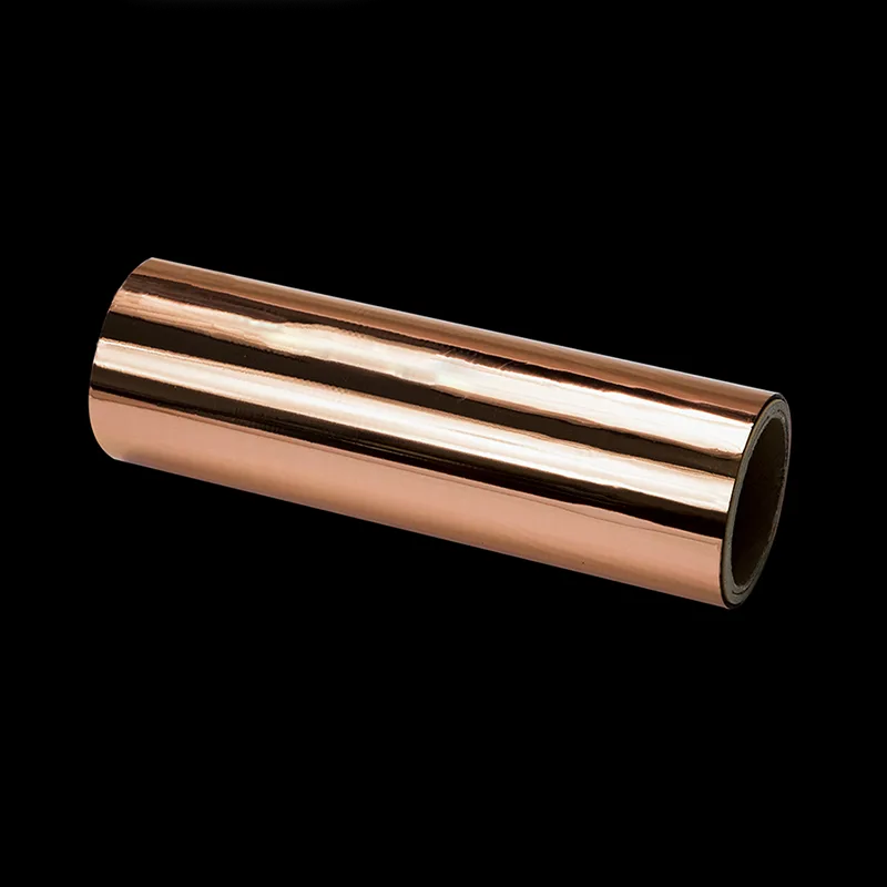 Película de laminación térmica de oro rosa opp